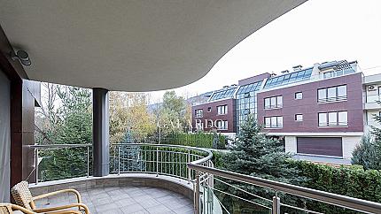 Furnished apartment in a gated complex near the Cinema Center Boyana