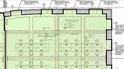 Office in a luxury class A building in Manstirski livadi