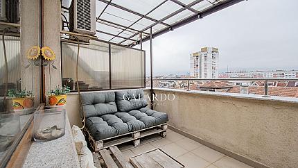 Spacious and bright apartment with a wonderful view of Vitosha Mountain