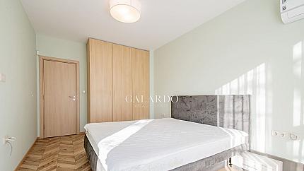 Modern three-bedroom apartment in a building with a doorman, Lozenets district