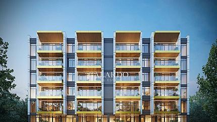 2 bedroom apartment in a boutique building in front of Act 15