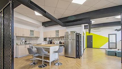 Office in a restored building