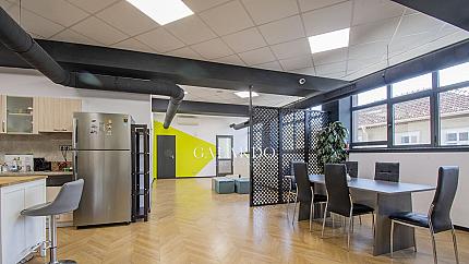 Office in a restored building