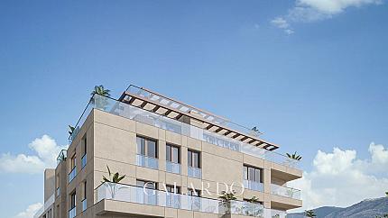 Two-bedroom apartment in a boutique building