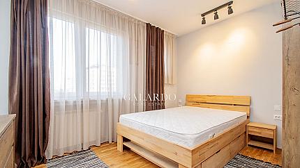 Cozy three-room apartment in the district "Iztok"