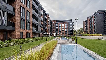 Luxurious, sunny and bright two-room apartment in the SoHome Residential Park complex