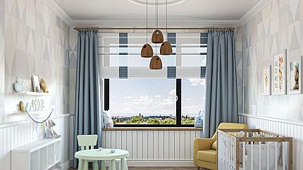Френски стил и качество в нов апартамент с три спални до Мол Парадайз