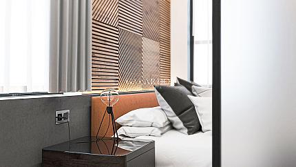 Френски стил и качество в апартамент с две спални до Мол Парадайз