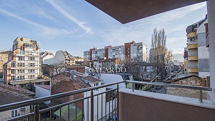 Sunny and bright three-room apartment in the center of Sofia