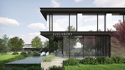 Модерна фамилна къща на две нива на централна улица в кв.Драгалевци