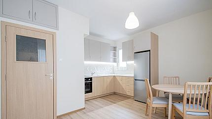 Bright and spacious two-bedroom apartment, after renovation, in Lozenets