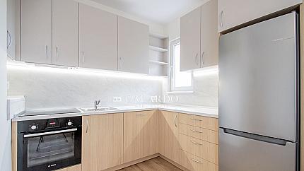 Bright and spacious two-bedroom apartment, after renovation, in Lozenets