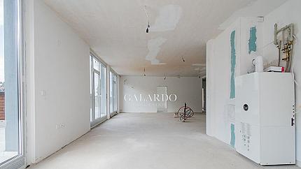Spacious and panoramic four-bedroom penthouse in a new gated complex in Boyana quarter
