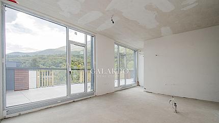 Spacious and panoramic four-bedroom penthouse in a new gated complex in Boyana quarter