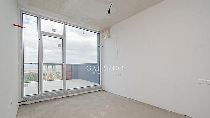 Spacious and panoramic four-bedroom penthouse in a new gated complex in Boyana quarter
