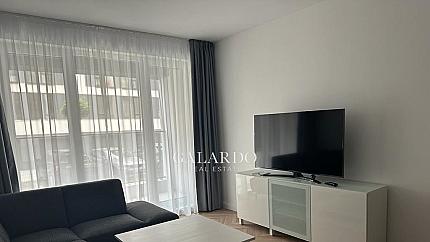 New furnished apartment with two bedrooms in a gated complex, Hladilnika district