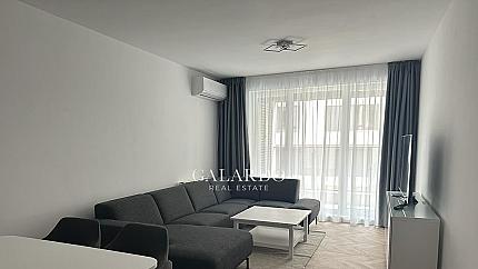 New furnished apartment with two bedrooms in a gated complex, Hladilnika district