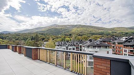 Spacious and panoramic four-bedroom penthouse in a new gated complex in Boyana quarter