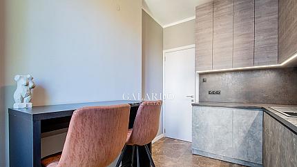 Three-room apartment on Vitosha Boulevard with a view of the NDK.