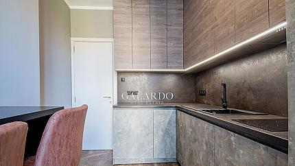 Three-room apartment on Vitosha Boulevard with a view of the NDK.