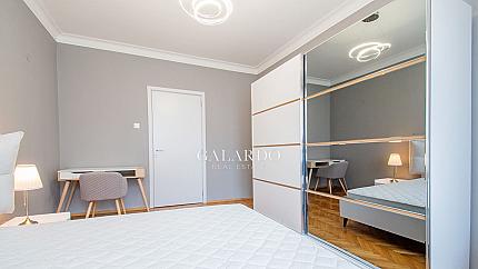 Three-room apartment on Vitosha Boulevard with a view of the NDK.