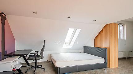 Studio with a TOP location next to the National Palace of Culture - panoramic views and an excellent entrance