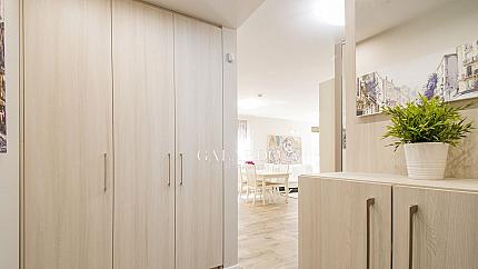 Обзаведен двустаен апартамент за продажба в затворен комплекс в кв.Симеоново