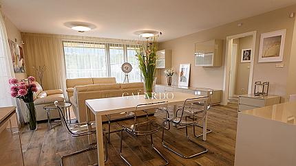 Luxury two-bedroom apartment for rent with panoramic views in Simeonovo