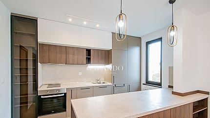 Elegant one-bedroom apartment for rent amidst greenery and tranquility in Boyana
