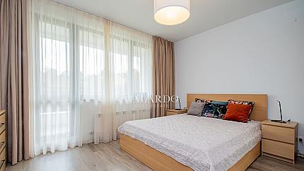 Elegant one-bedroom apartment for rent amidst greenery and tranquility in Boyana