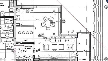 Слънчев тристаен апартамент в Малинова долина