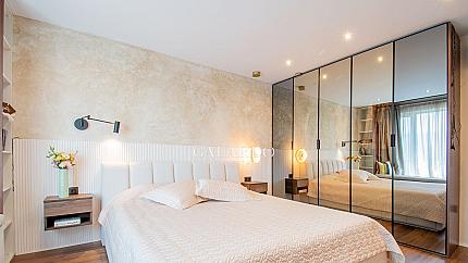 Bright south-facing furnished maisonette with panoramic views