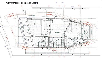 Incredible plot in Dragalevtzi district with ready-made house project