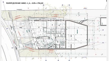 Incredible plot in Dragalevtzi district with ready-made house project