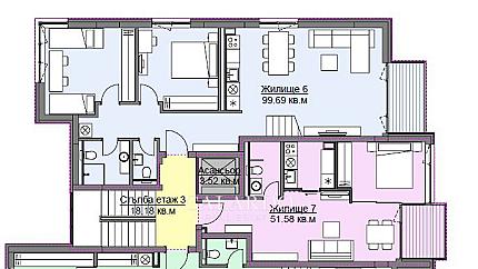 Elegant Two-Bedroom Apartment with Panoramic View in a Boutique Building in Ovcha Kupel