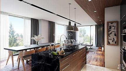 Уникален апартамент в бутикова сграда в кв. Драгалевци