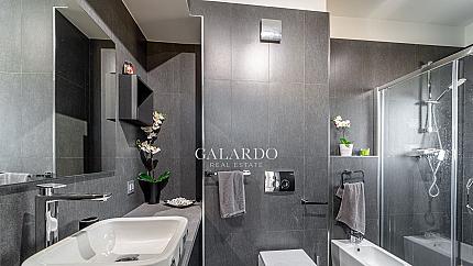 New designer house with furniture and yard, v.z. Bunker