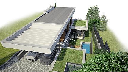 Модерна самостоятелна къща в местност  Ботаническа градина - кв. Драгалевци