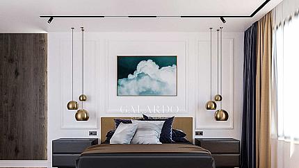 Френски стил и качество в южен апартамент с две спални до Мол Парадайз