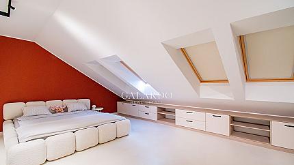 Модерна луксозна къща в затворен комплекс в полите на планина Лозен