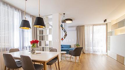 Elegant apartment with a wonderful terrace to Vitosha Mountain in Silver City