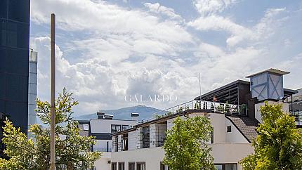 Elegant apartment with a wonderful terrace to Vitosha Mountain in Silver City