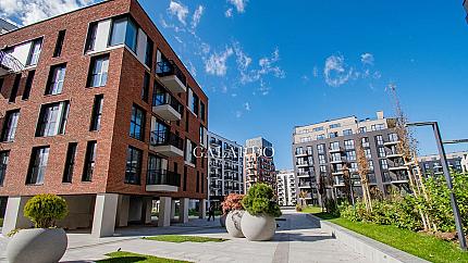 Two-bedroom apartment in a gated complex in Krasno Selo