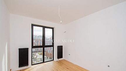 Two-bedroom apartment in a gated complex in Krasno Selo