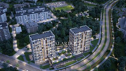 Sunny one-bedroom apartment in a newly constructed building