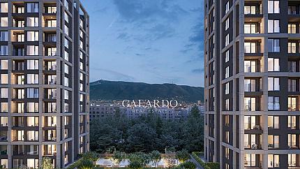 Sunny one-bedroom apartment in a newly constructed building