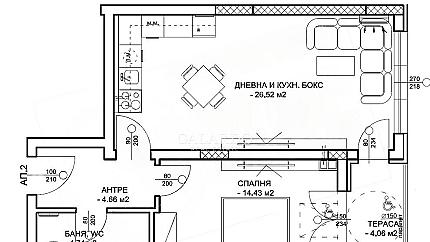 New one bedroom apartment