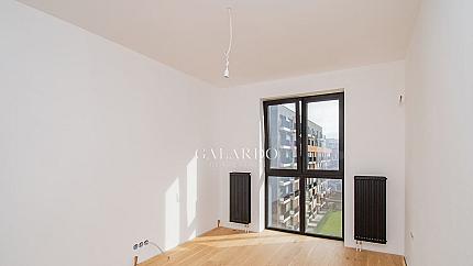 Two-bedroom apartment in a gated complex in Krasno Selo