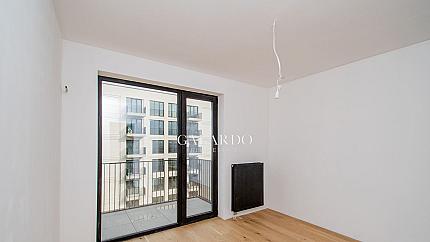 Two-bedroom apartment in a gated complex in Krasno Selo