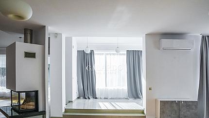 Luxury house with a pool in a gated complex